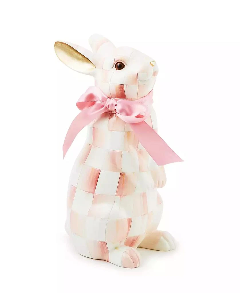 MacKenzie-Childs Rosy Check Standing Bunny Figurine