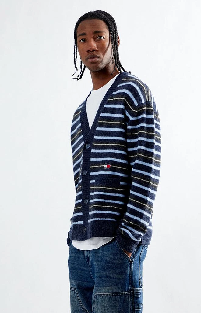 Tommy Jeans Striped Jacquard Boxy Cardigan 3