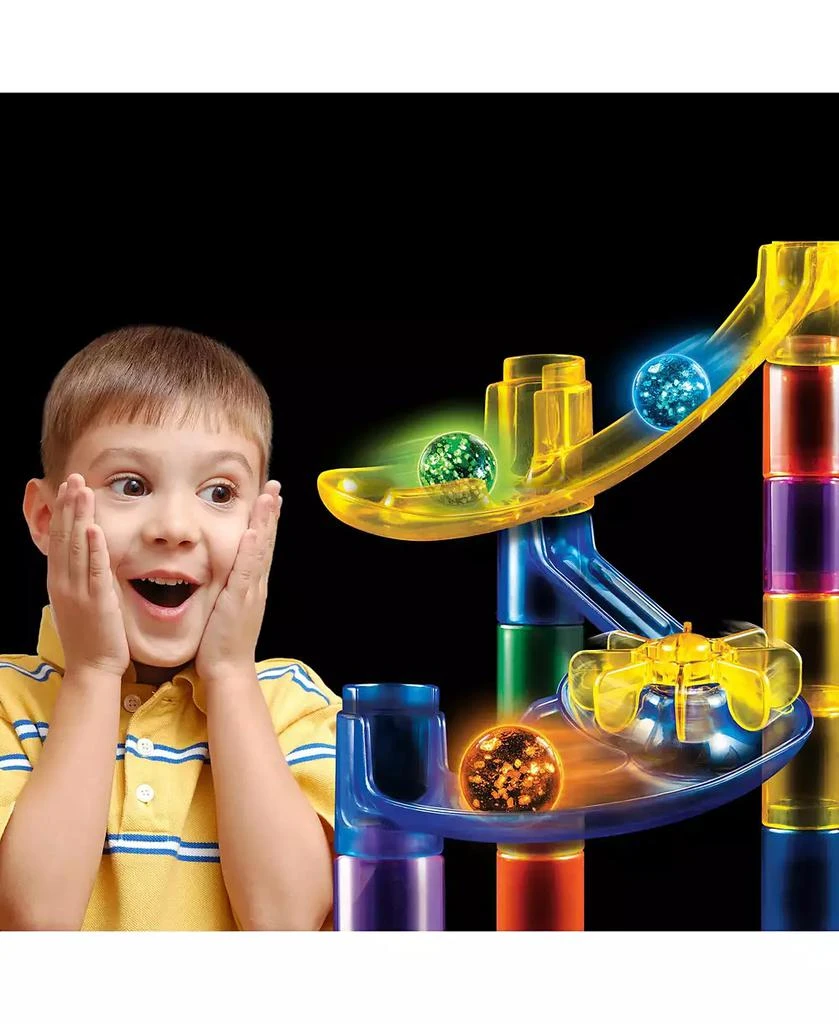 National Geographic Glow-in-the-Dark Marble Run 50 piece 5