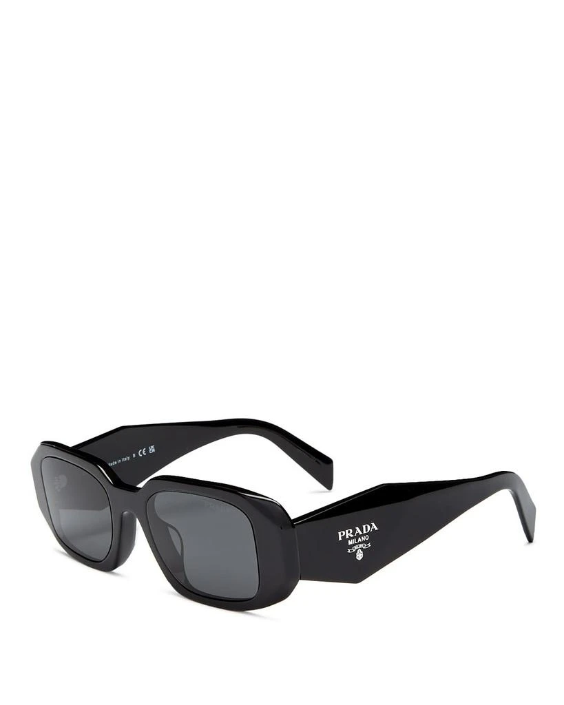 Prada Symbole Rectangular Sunglasses, 51mm 1