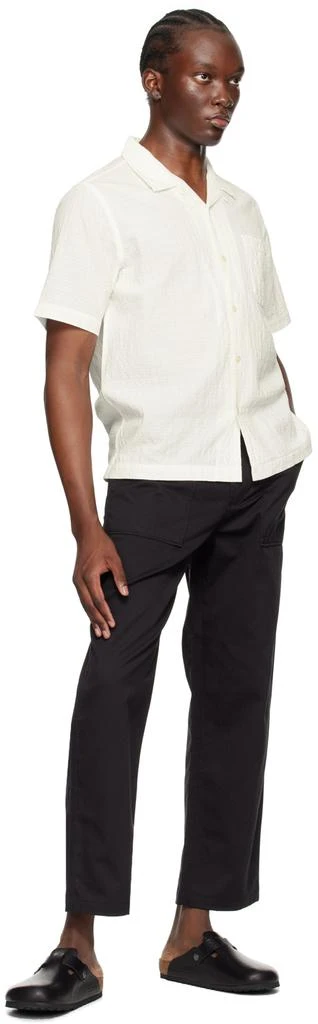 Universal Works Black Fatigue Trousers 4