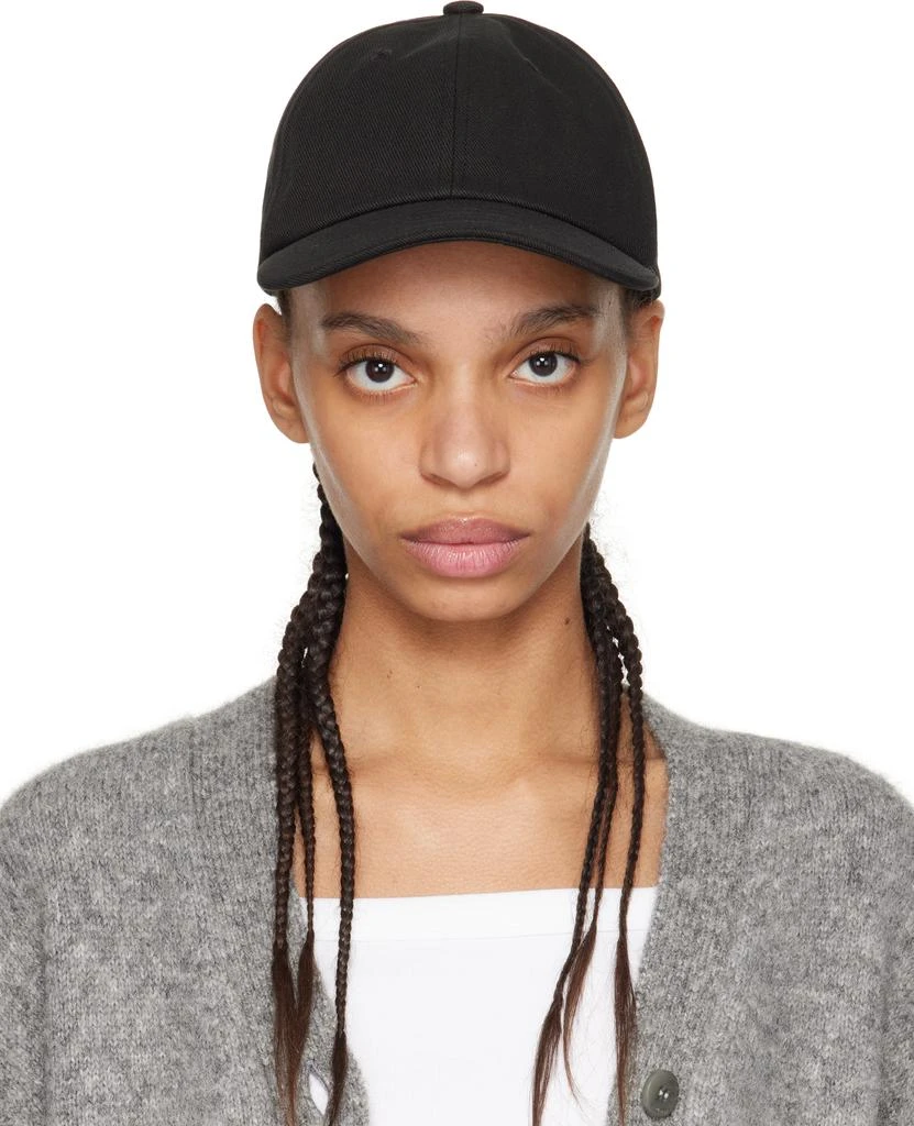 Jacquemus Black 'The Jacquemus' Cap 1