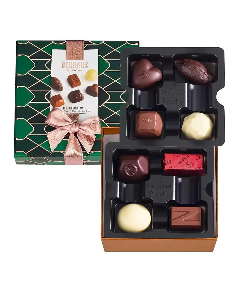 Neuhaus Assorted Chocolate Square Giftbox, 8 Pieces