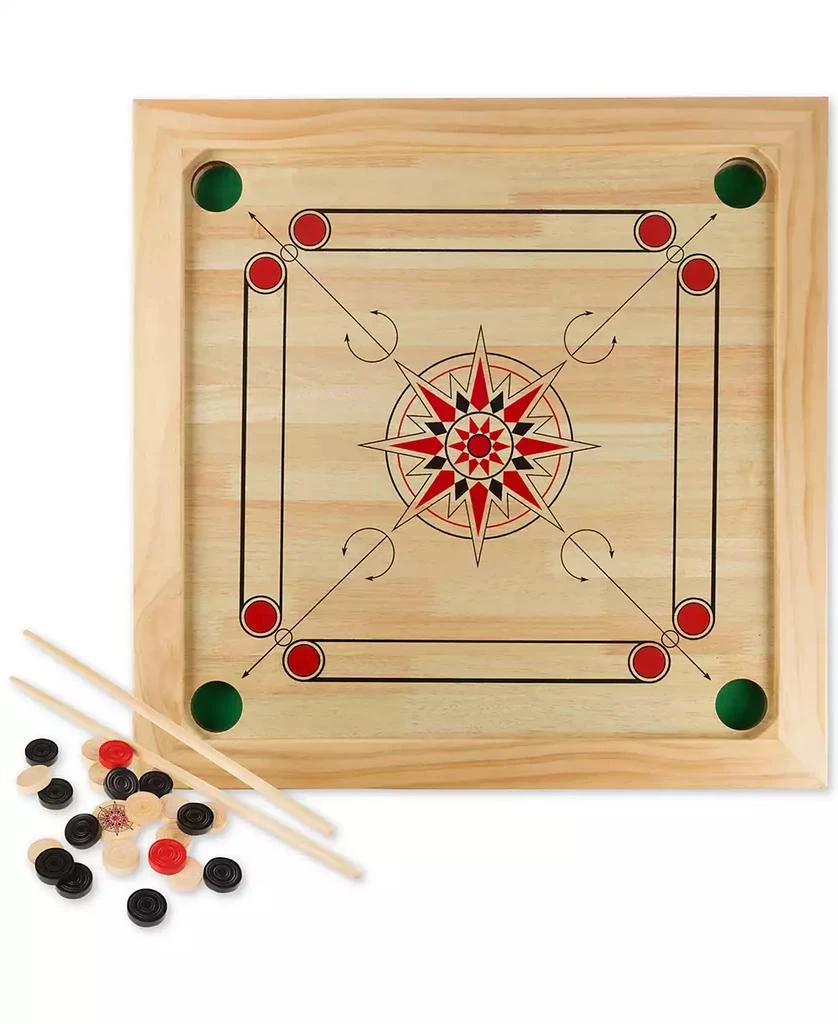 Trademark Global 25-Pc. Carrom Board Game Set 1
