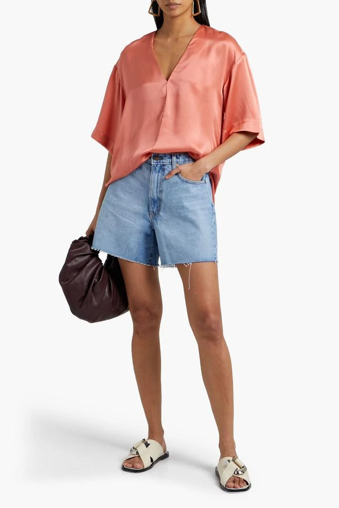 Equipment Akilah silk-satin top 2