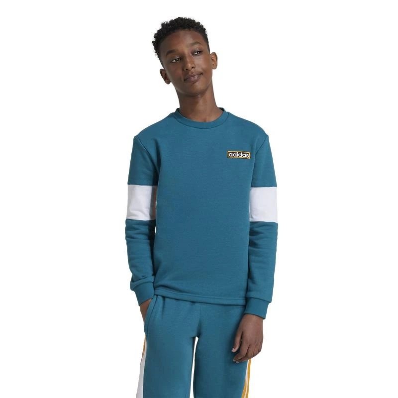 Adidas adidas Originals Adibreak Lifestyle Crew Sweatshirt - Boys' Grade School 1