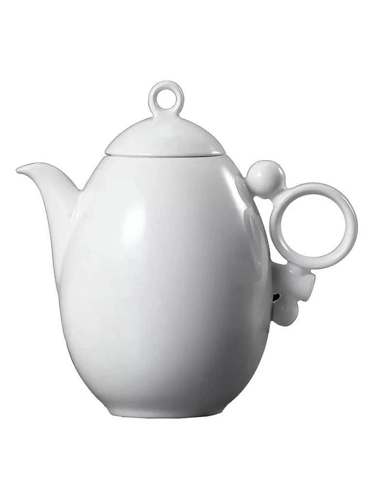 Prouna Geometrica White Teapot 2
