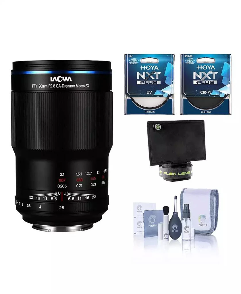 Venus Laowa 90mm f/2.8 2X Ultra Macro APO Lens for Sony FE Bundle 7