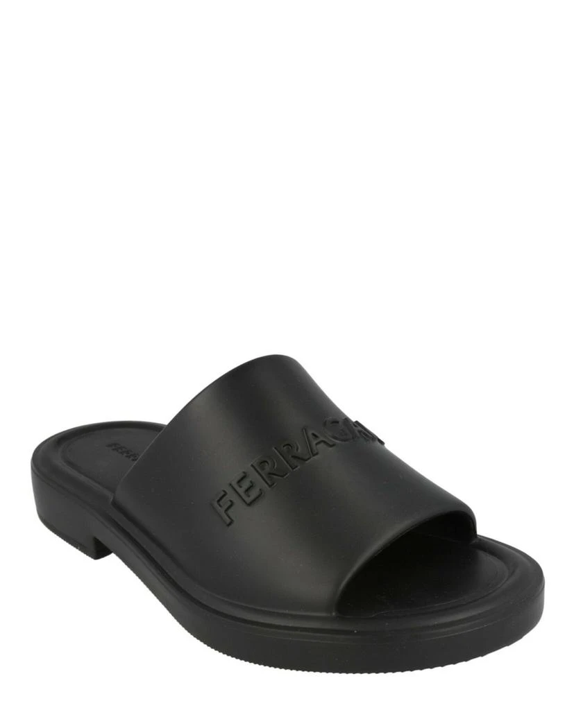 Salvatore Ferragamo Giuneva Logo Embossed Slides 2