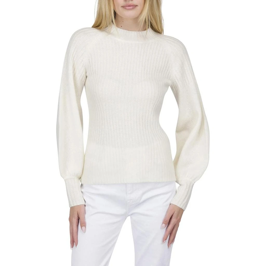 7 For All Mankind Womens Knit Wool Pullover Sweater 1