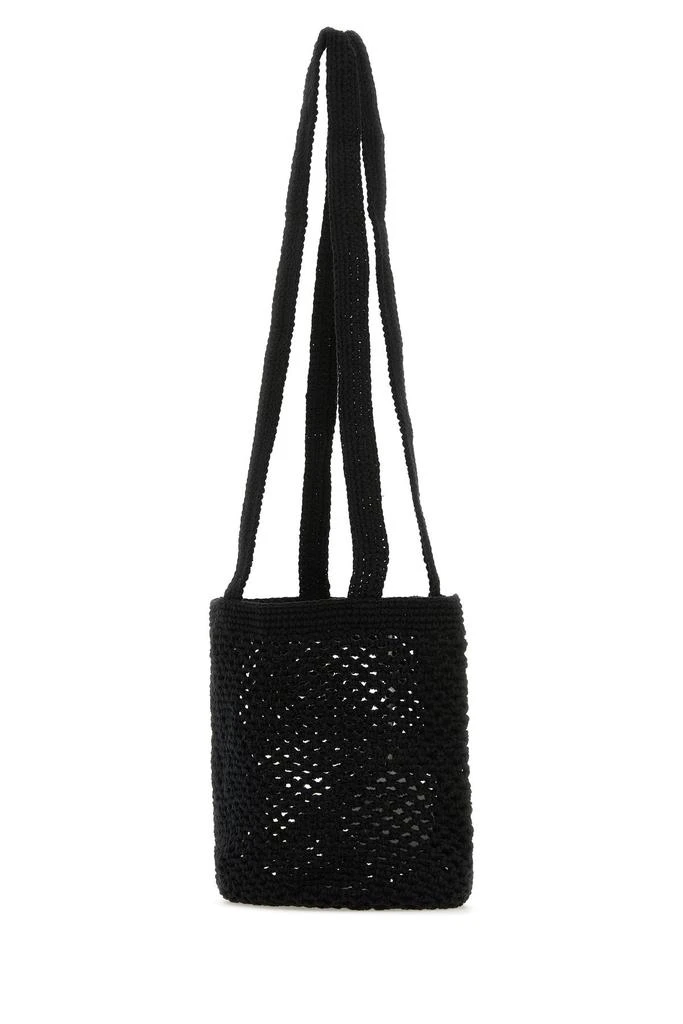 Gimaguas Black crochet Fisherman shoulder bag 1