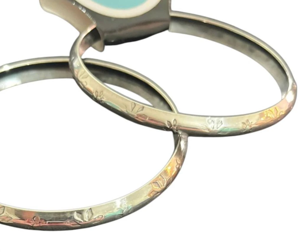BOHO SOL Boho Sol - Women
s Sterling Stamped Bangles Bracelet 2