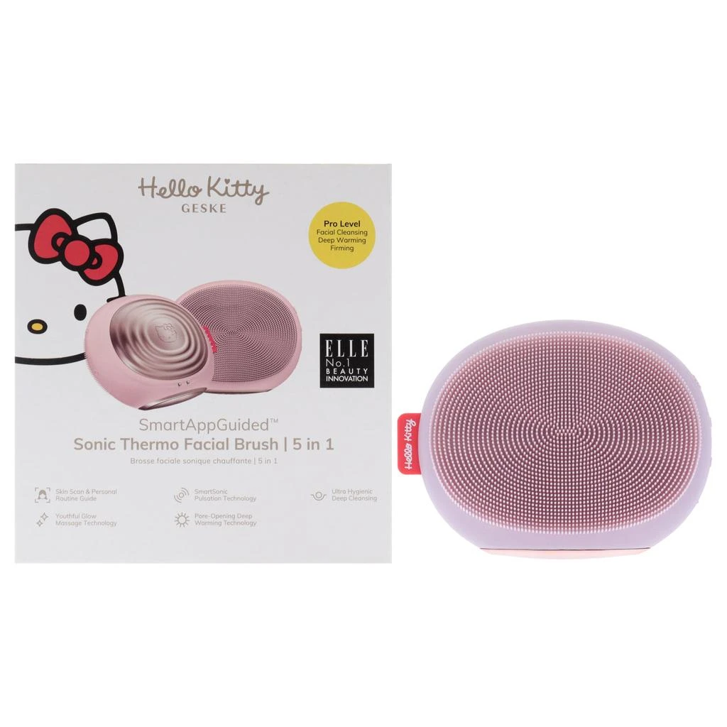 Geske Hello Kitty Sonic Thermo Facial Brush 5 in 1 - Pink by  for Women - 1 Pc Brush 1