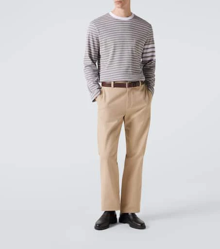 Thom Browne Milano 4-Bar striped cotton T-shirt 2