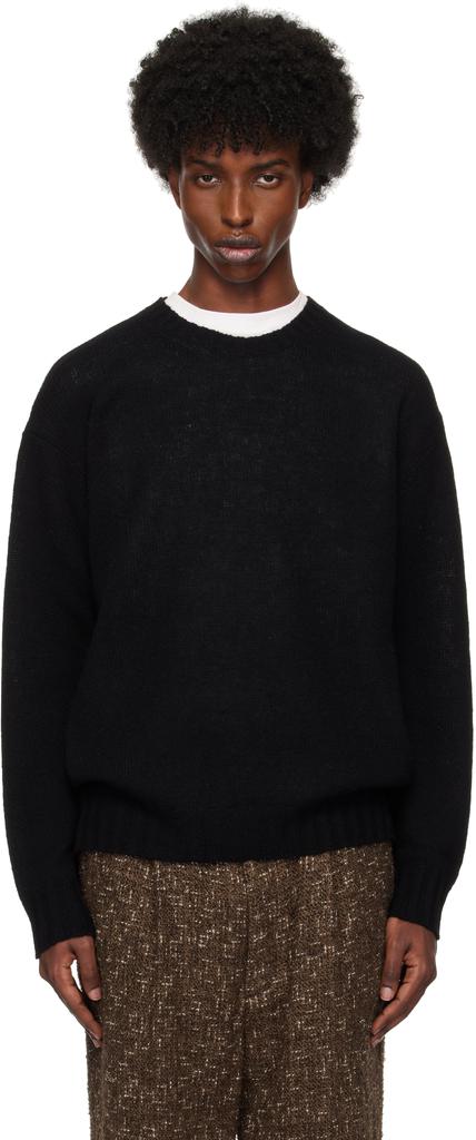 トップス AURALEE BRUSHED WOOL CASHMERE SILK KNIT Auralee Brushed Wool Cashmere Silk Jumper Gray | END. (US)