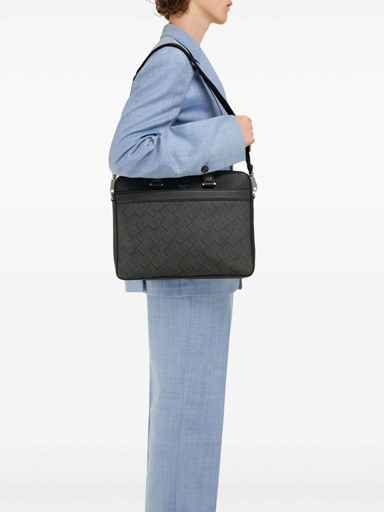 Salvatore Ferragamo LEATHER MESSENGER BAG 5