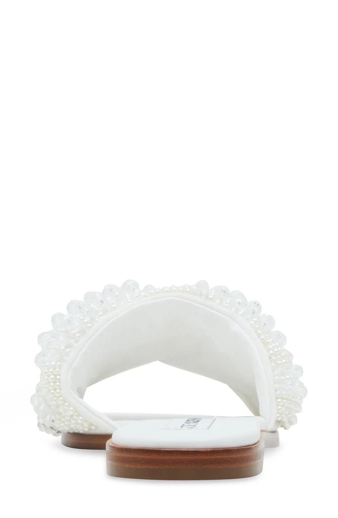 Steve Madden Ecstatic Imitation Pearl Slide Sandal 6