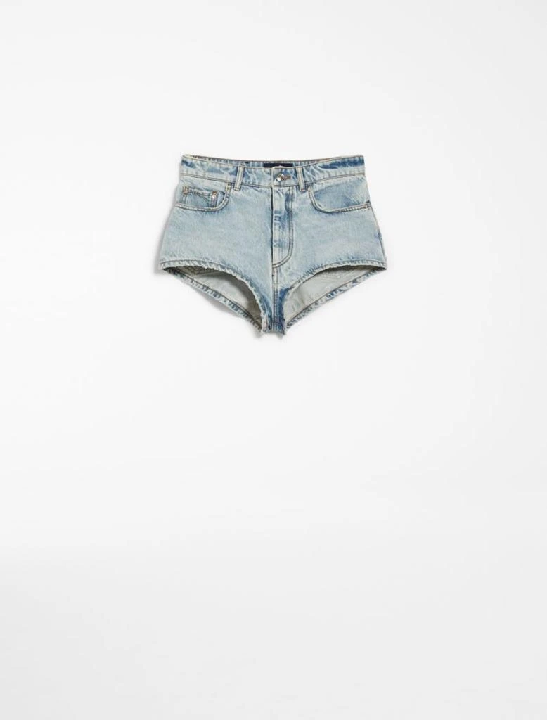 Max Mara Denim micro shorts 4