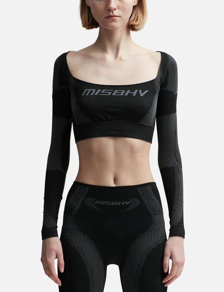 Misbhv Sport Longsleeve Cropped Jersey Top 1