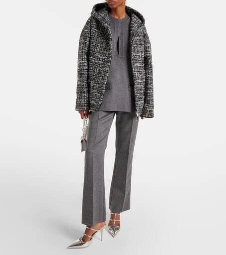 Valentino Mossi mélange tweed jacket 2