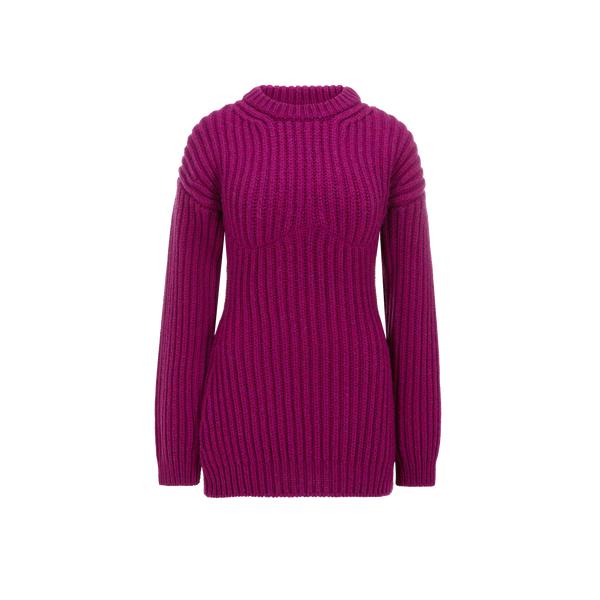Prada Shetland wool round-neck jumper