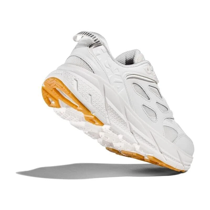Hoka One One One One Clifton L 1160050-WWH Sneakers Unisex White Running Shoes TF5907 (White,13) 5