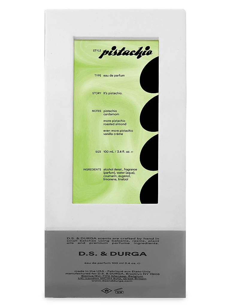 D.S.
Durga Pistachio Eau de Parfum 4