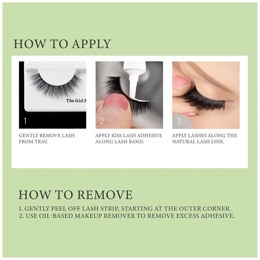 Kiss Lash Couture The Muses Collection Glue-On Lashes, Supreme 4