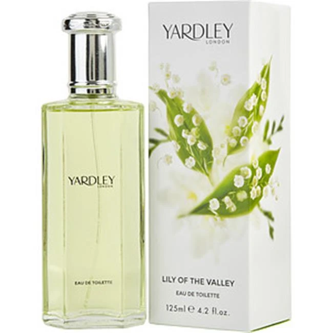 YARDLEY 289394 4.2 oz Lily of the Valley Eau De Toilette Spray for Women 1
