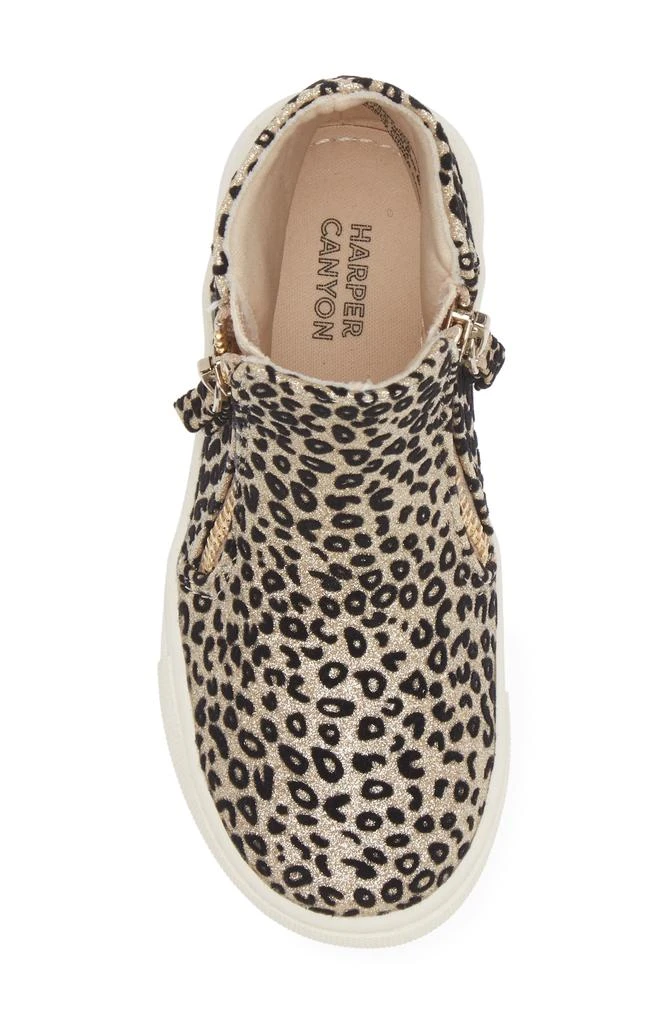 Harper Canyon Kids' Londyn Zip Sneaker Bootie 5