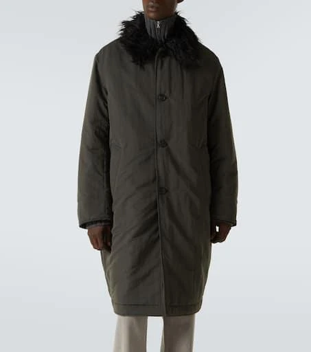 Our Legacy Polar faux fur-trimmed coat 3
