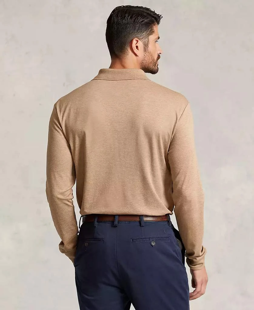Ralph Lauren Men's Big & Tall Soft Cotton Long-Sleeve Polo Shirt 4