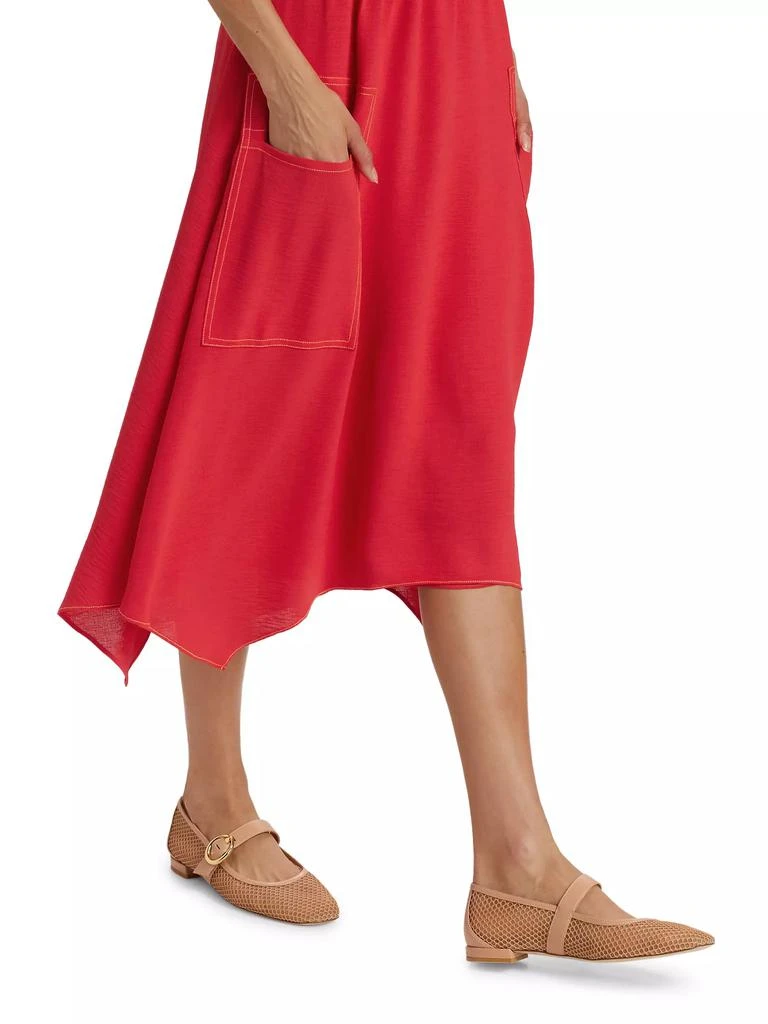 Ramy Brook Hallie Sleeveless Midi-Dress 6
