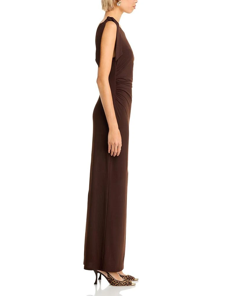Wayf Say Less Ruched Midi Dress 5