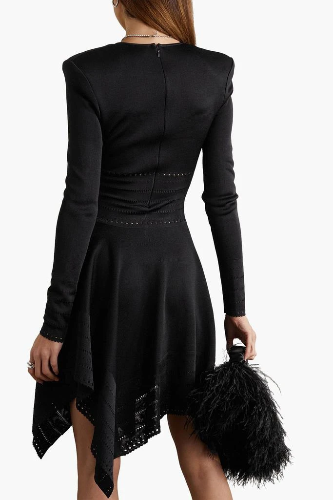 Alexandre Vauthier Asymmetric stretch-knit dress 3