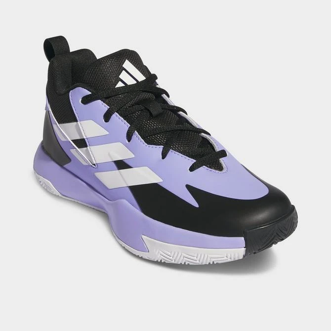 Adidas Big Kids' adidas Cross Em Up Select Mid Basketball Shoes 3