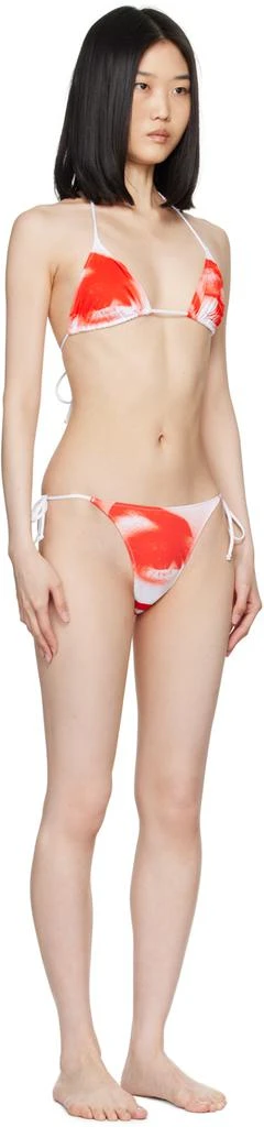 Jean Paul Gaultier Red 'The Eyes And Lips' Bikini 2