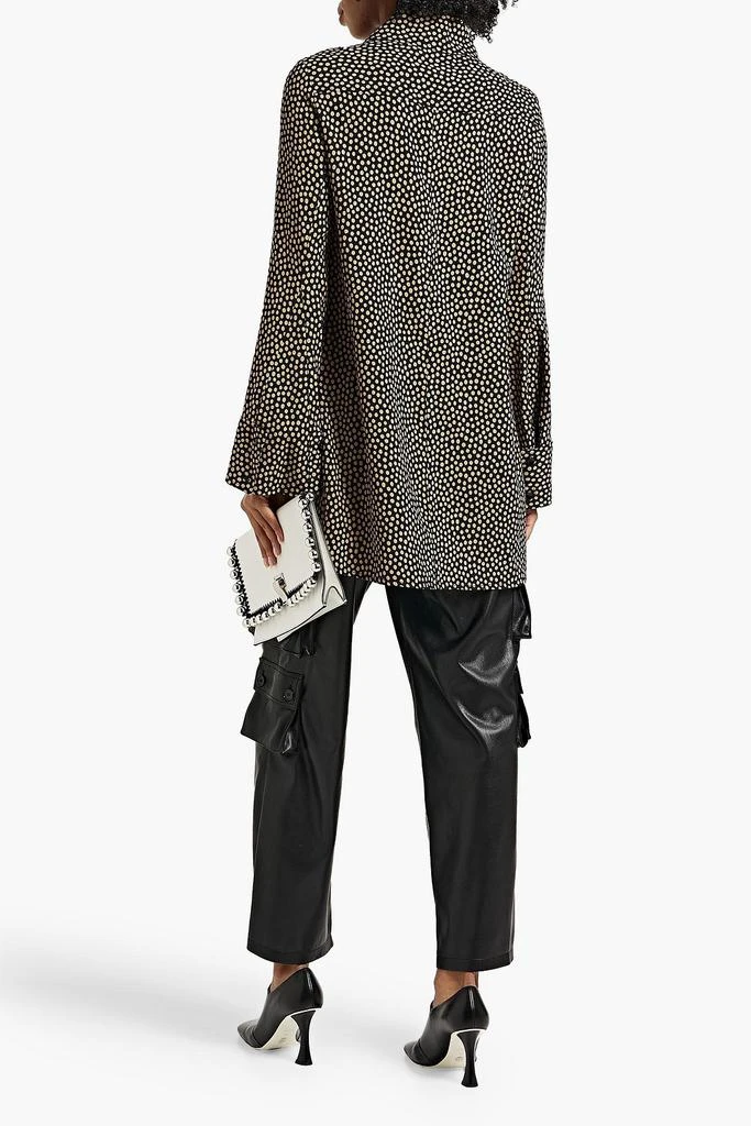 Proenza Schouler Oversized polka-dot crepe shirt 3