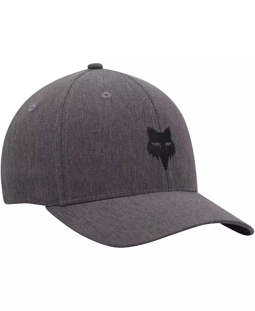 Fox Men's Black Racing Logo Flex Hat