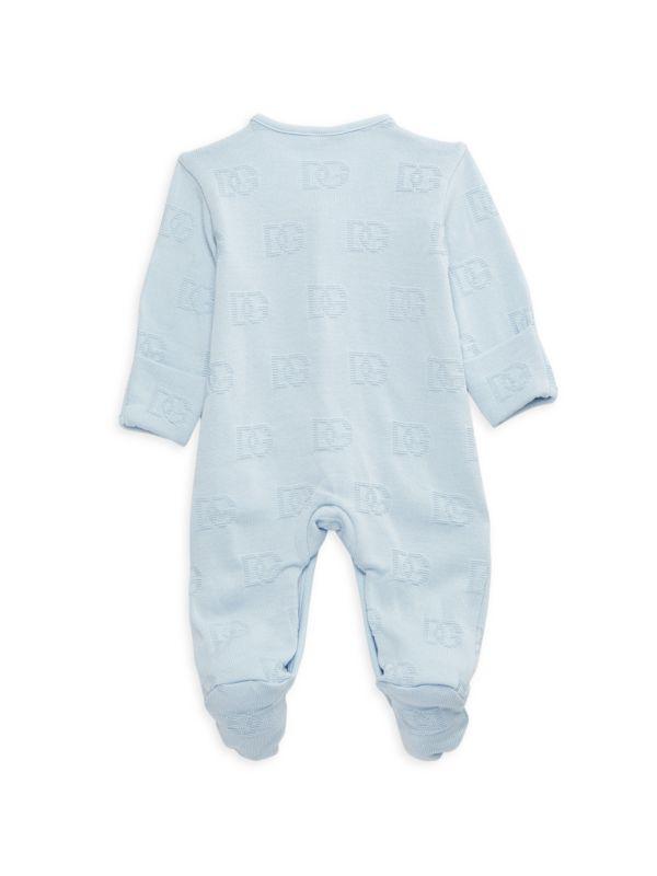 Dolce&Gabbana Baby Boy's 3-Piece DG Bodysuit, Bib & Beanie Set