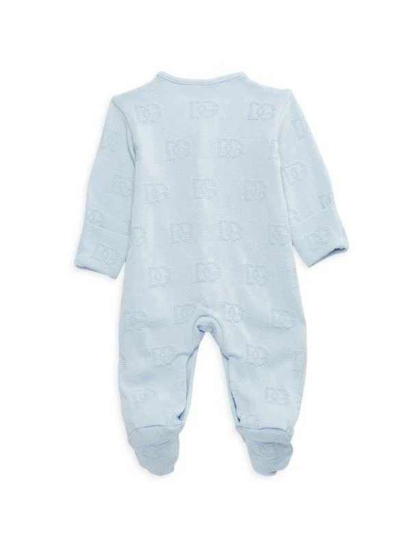 Dolce&Gabbana Baby Boy's 3-Piece DG Bodysuit, Bib & Beanie Set 2