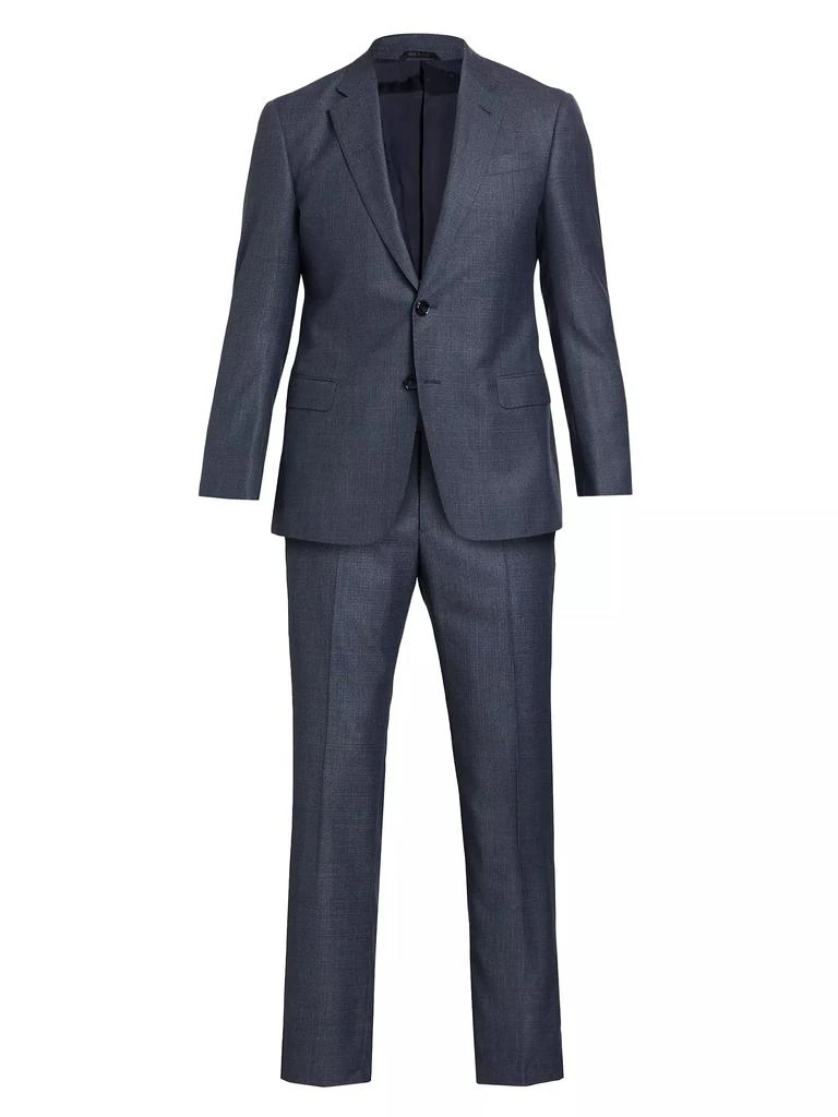 Giorgio Armani Micro Box Wool Suit 1