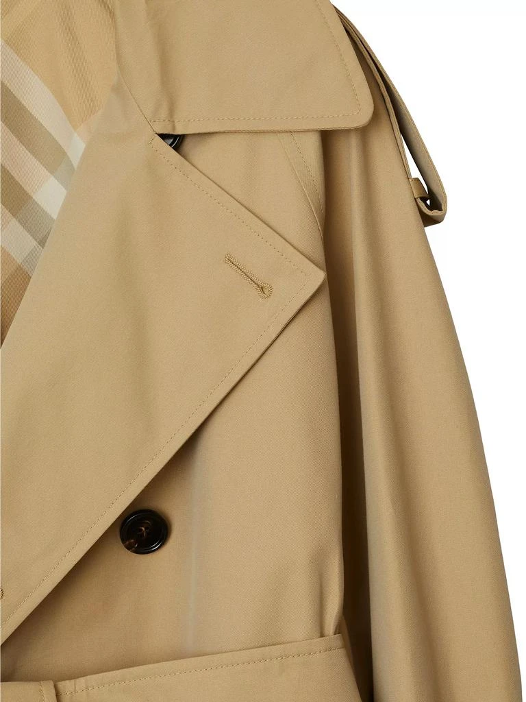Burberry Cotton Gabardine Double-Breasted Trench Coat 3