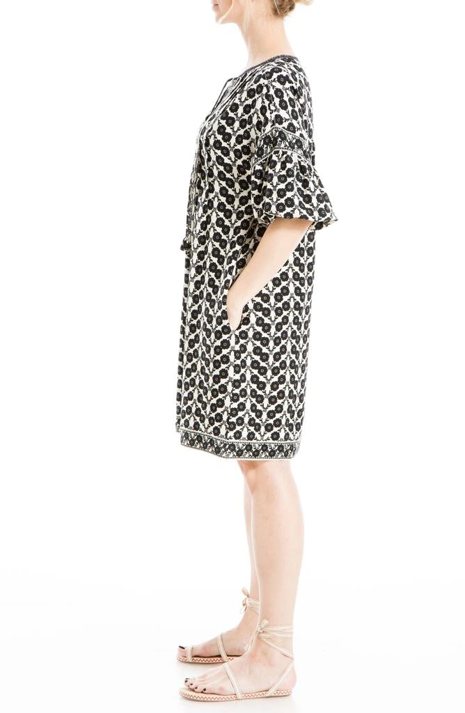 Max Studio Floral Puff Sleeve Shift Dress 4