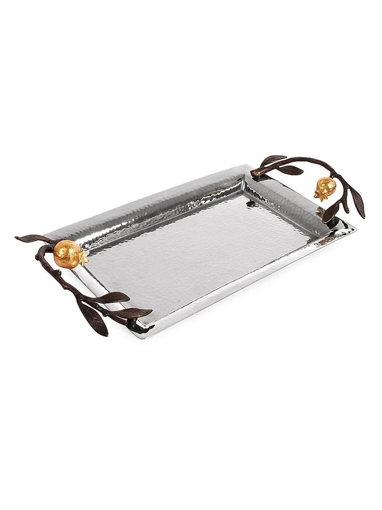 Michael Aram Pomegranate Stainless Steel Mini Tray 1