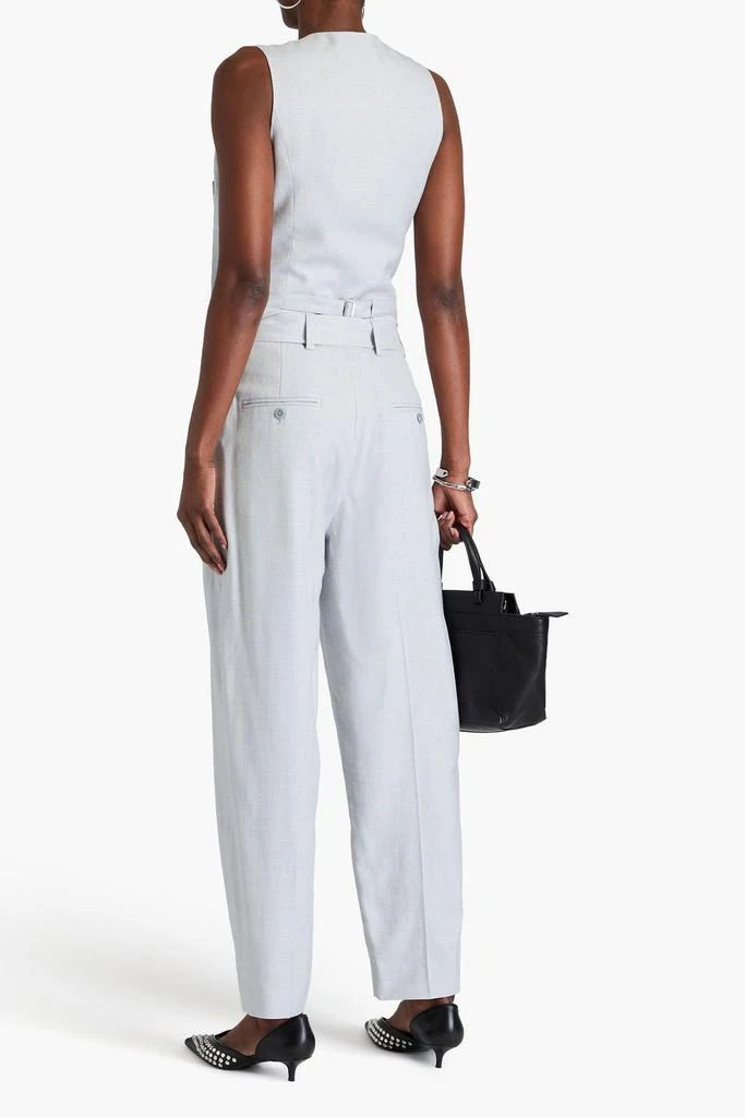 3.1 PHILLIP LIM Belted woven tapered pants 3