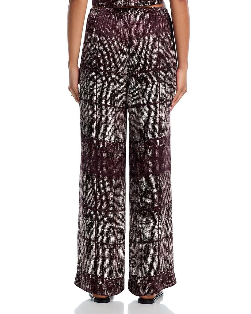 Bella Dahl Asilah Textured Print Wide Leg Pant 3