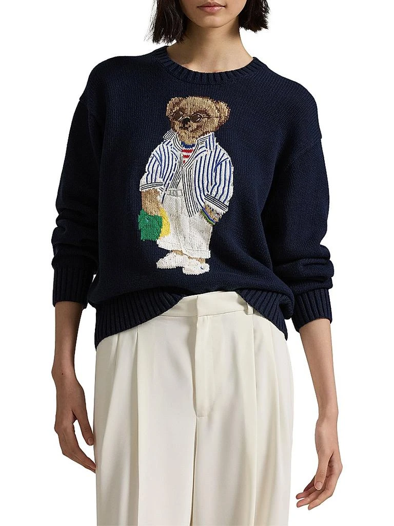 Ralph Lauren Polo Bear Cotton Crewneck Sweater 3
