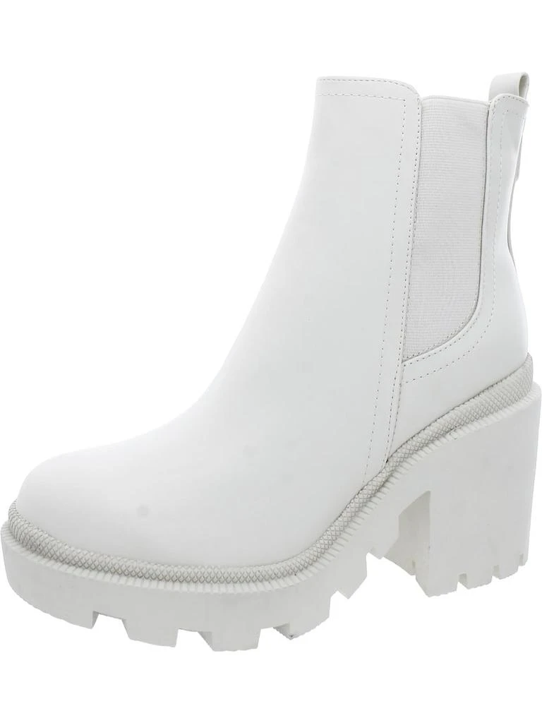 Nine West Forme Womens Leather Ankle Chelsea Boots 4