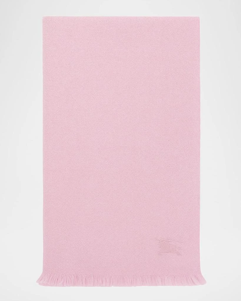 Burberry Cashmere EKD Embroidered Scarf 4